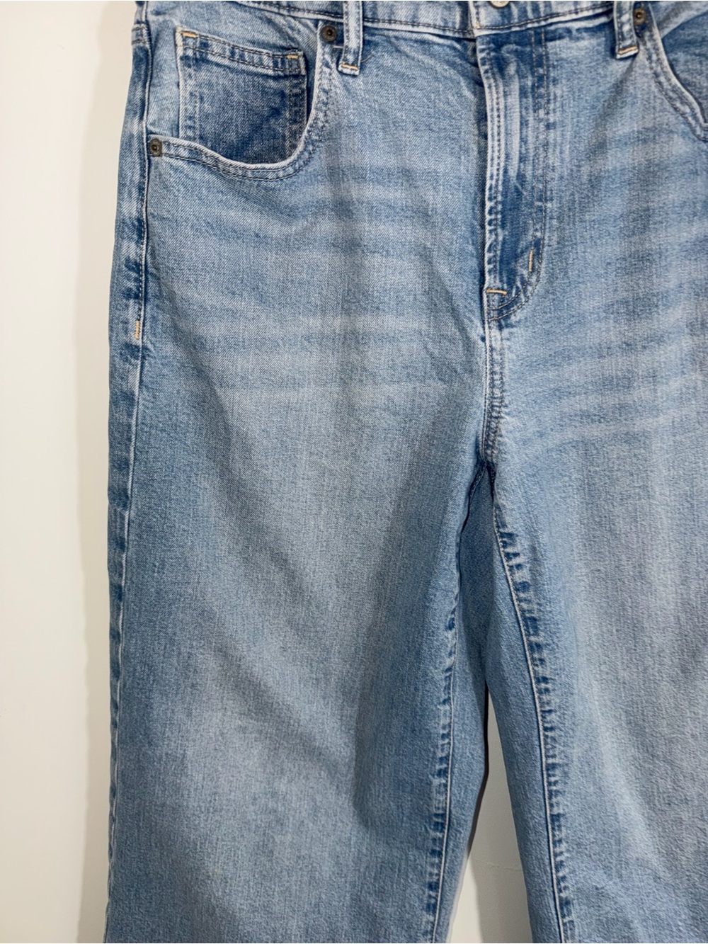 GAP High Rise Wide-Leg Crop Jeans | Gap SIZE 32 - Picture 7 of 15
